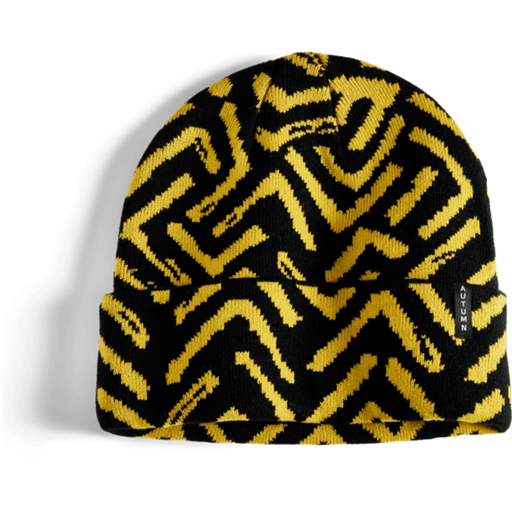 Autumn Select Geo Beanie Black