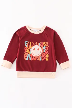 Autumn Smile Boy Top
