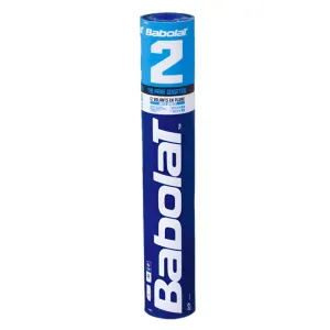 Babolat 2 Badminton Feather Shuttles / Shuttlecocks - Set of 12