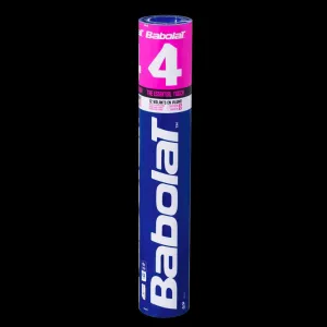 Babolat 4 Badminton Feather Shuttles / Shuttlecocks - Set of 12