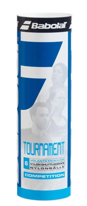 Babolat Nylon Tournament Shuttles - Yellow