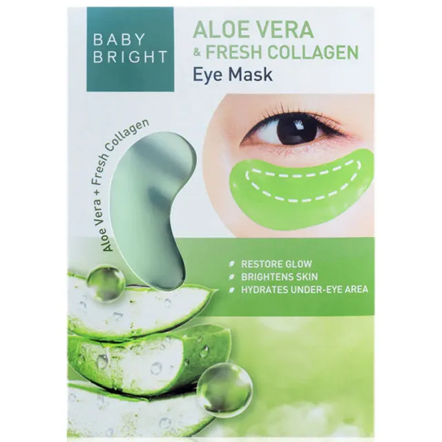 Baby Bright Aloe Vera   Fresh Collagen Eye Mask
