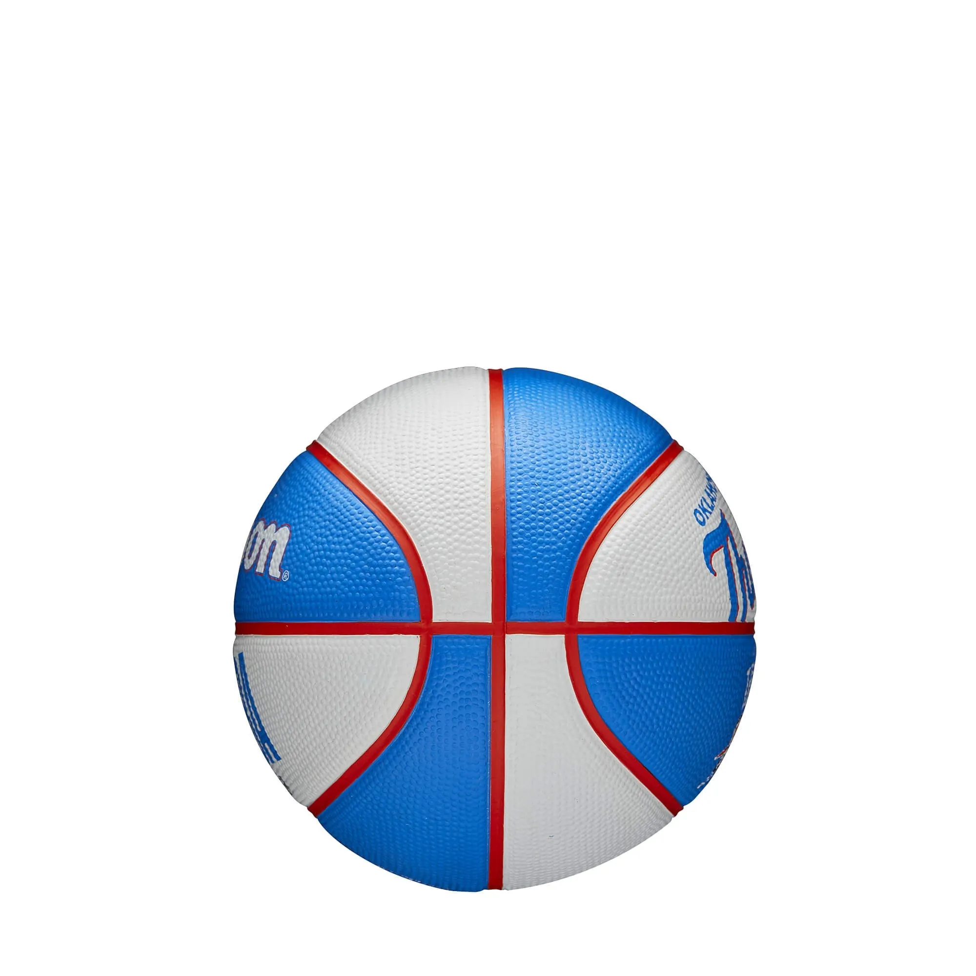 Basketbalová lopta Wilson NBA Team Retro Mini Oklahoma City Thunder (veľkosť 3)