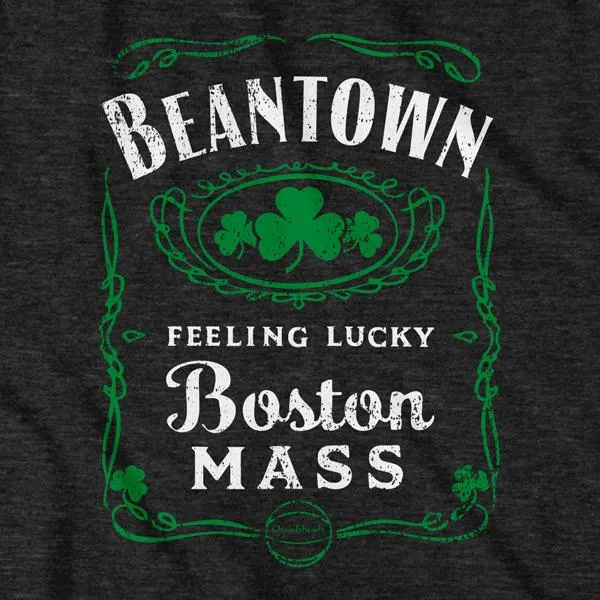 Beantown Boston Mass Label T-Shirt