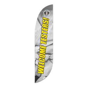Belt Test Feather Flag