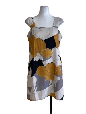 Black Colorful Floral Dress
