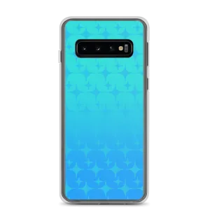 Blue Ghost Sparkle Phone Case (Samsung Galaxy S7/S7 Edge/S8/S8 /S9/S9 /S10/S10 /S10e/S20/S20 Plus/S20 Ultra)