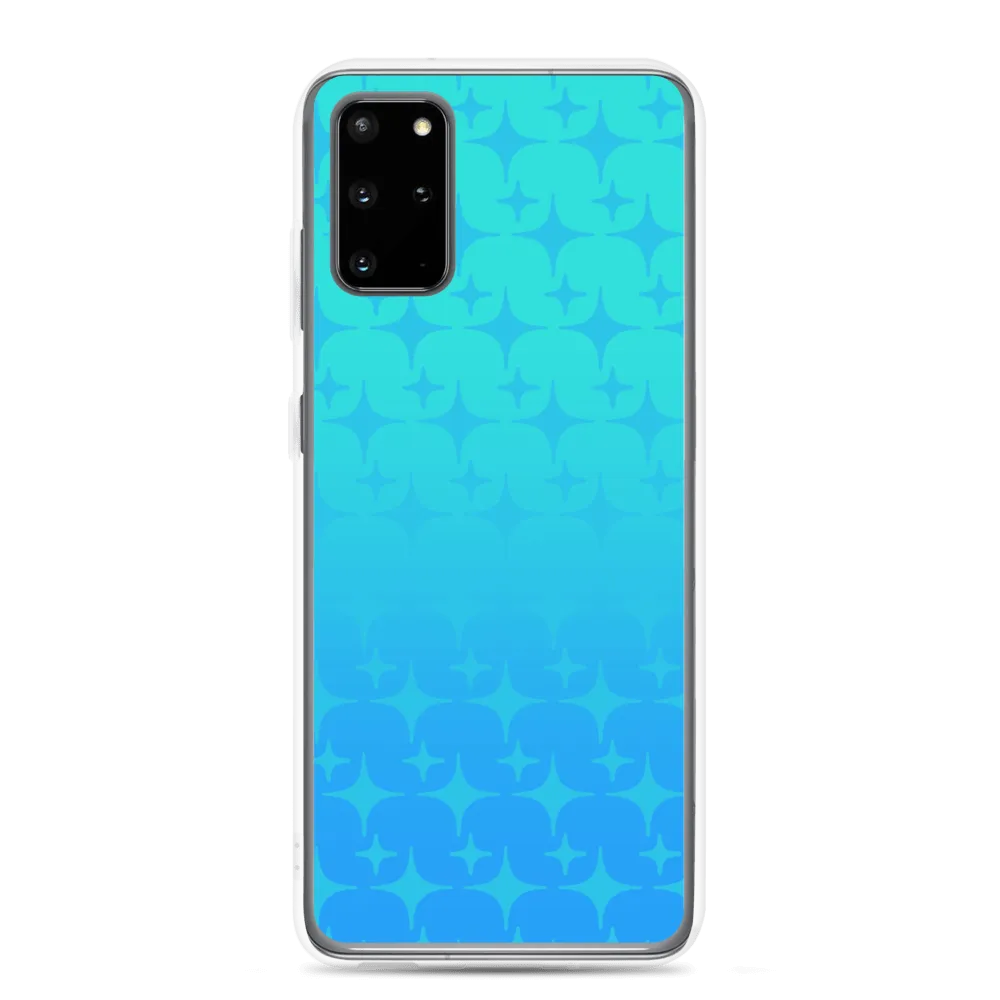 Blue Ghost Sparkle Phone Case (Samsung Galaxy S7/S7 Edge/S8/S8 /S9/S9 /S10/S10 /S10e/S20/S20 Plus/S20 Ultra)
