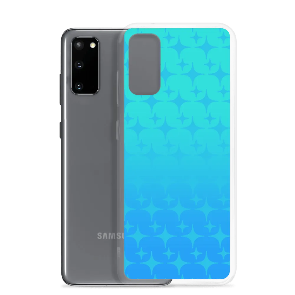 Blue Ghost Sparkle Phone Case (Samsung Galaxy S7/S7 Edge/S8/S8 /S9/S9 /S10/S10 /S10e/S20/S20 Plus/S20 Ultra)
