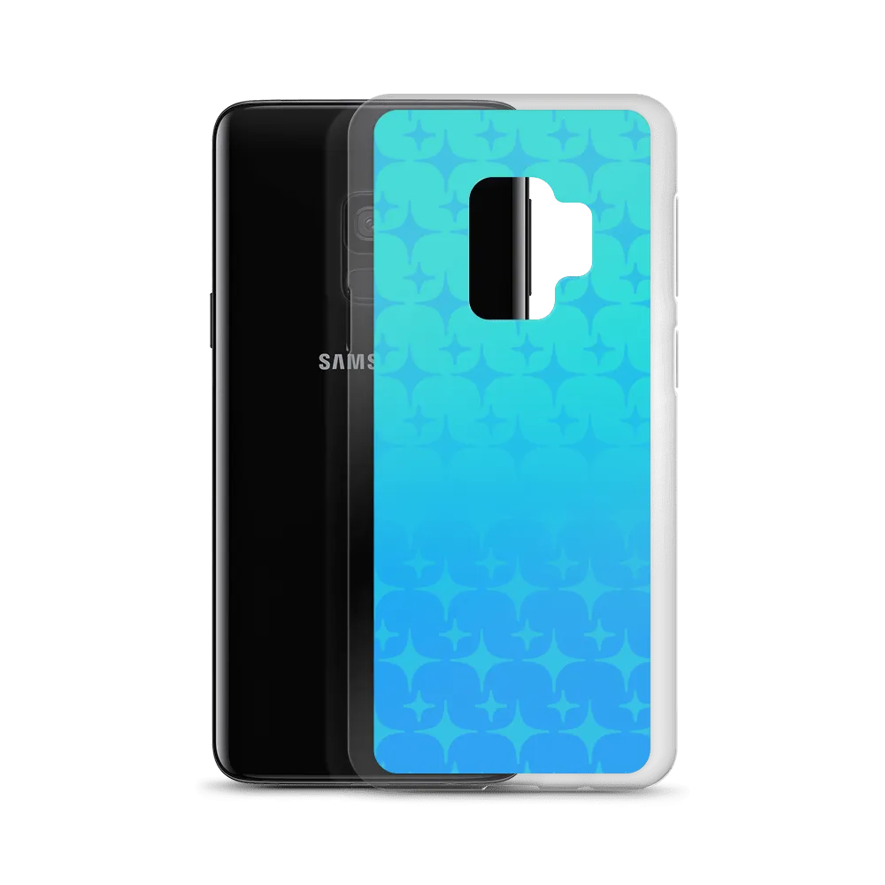 Blue Ghost Sparkle Phone Case (Samsung Galaxy S7/S7 Edge/S8/S8 /S9/S9 /S10/S10 /S10e/S20/S20 Plus/S20 Ultra)