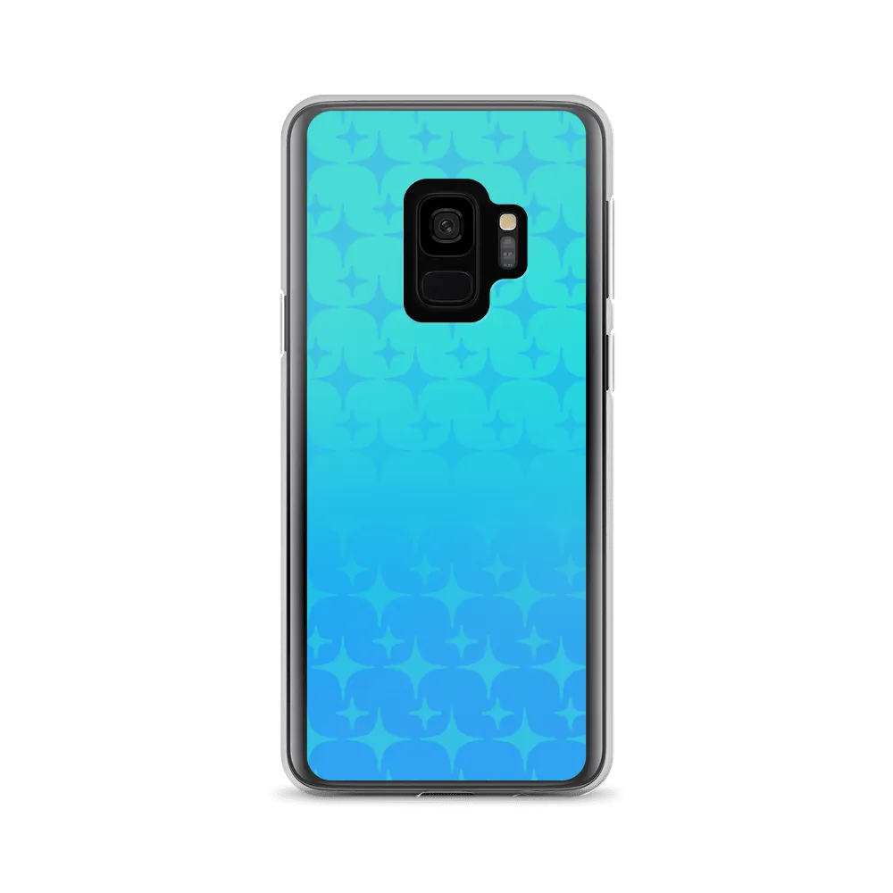 Blue Ghost Sparkle Phone Case (Samsung Galaxy S7/S7 Edge/S8/S8 /S9/S9 /S10/S10 /S10e/S20/S20 Plus/S20 Ultra)