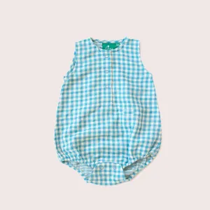 Blue Moon Organic Sleeveless Bubble Baby Bodysuit