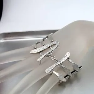 Bracelet 925 Sterling Silver Full of Presence Handmade Hadar Designers (H) SALE