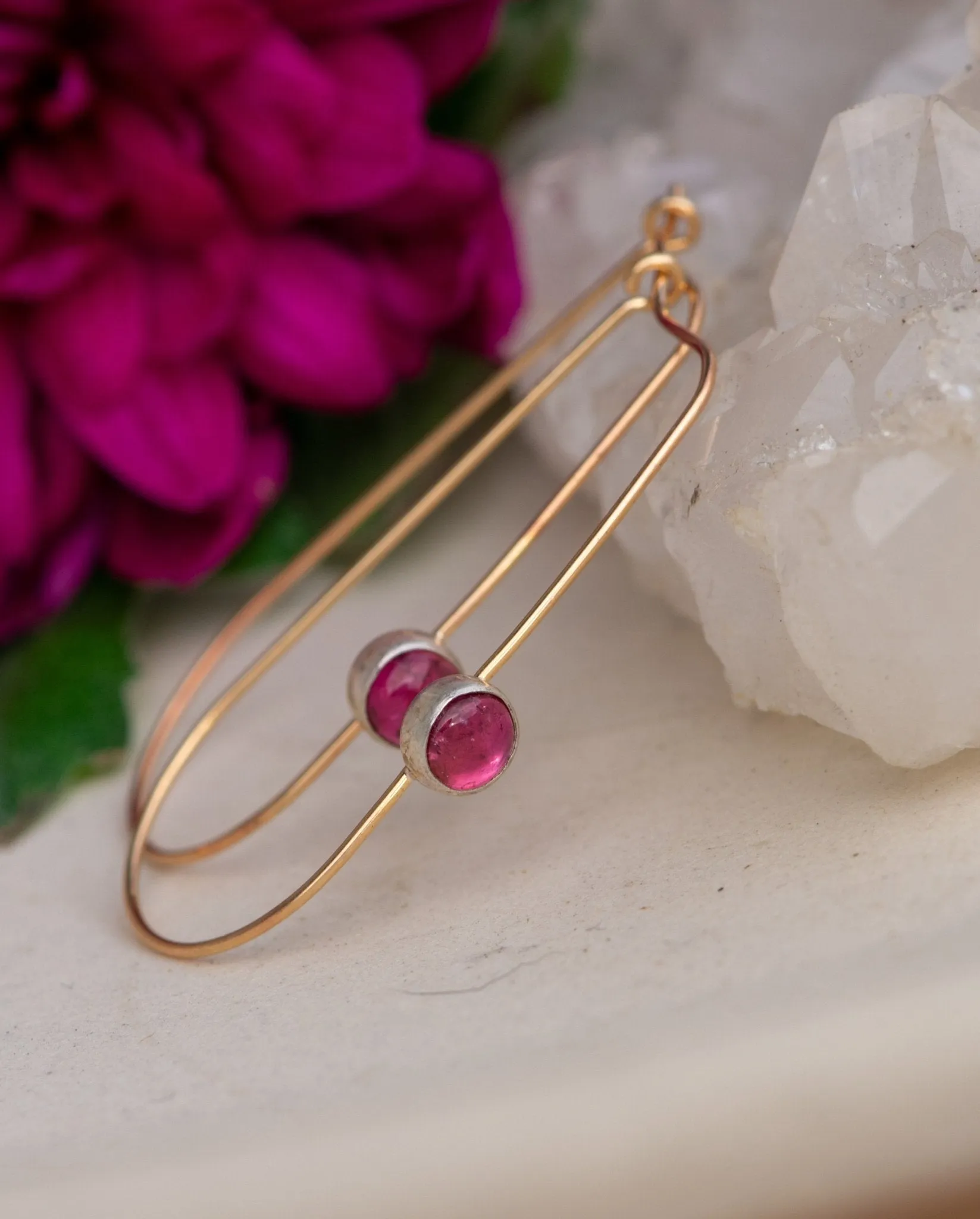 BRIGHT BOOPS TOURMALINE EARRINGS