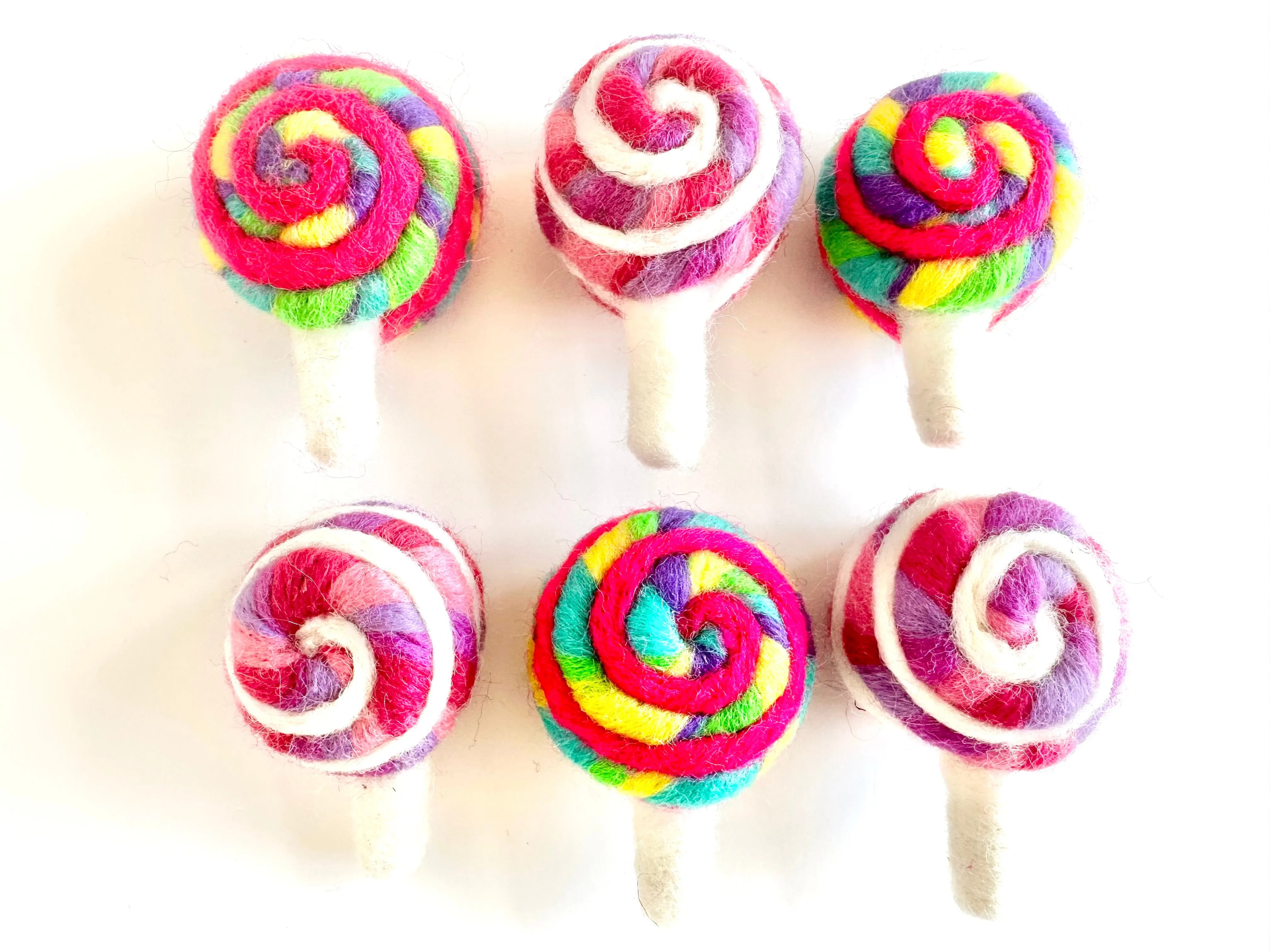 Bright Felt Lollypop Toy