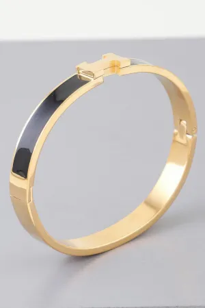 Bright H Cuff Bracelet