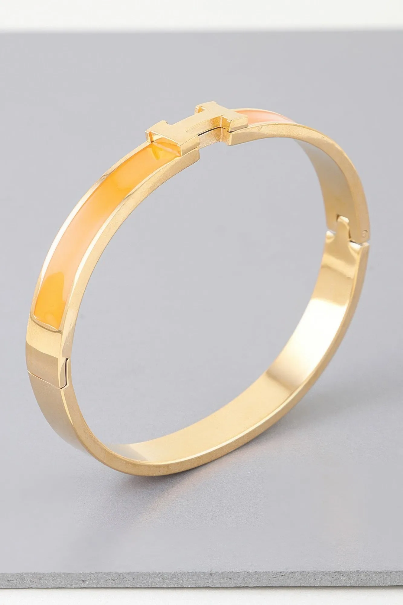 Bright H Cuff Bracelet