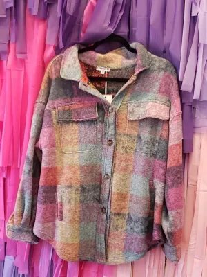 Bright Idea Shacket: Multi
