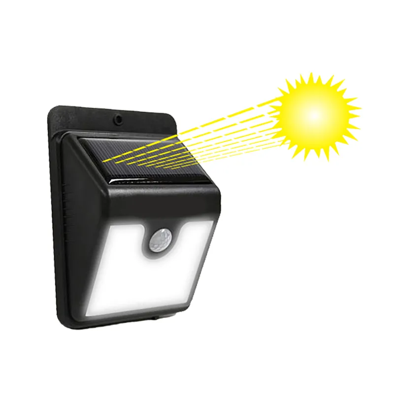 Bright Light M10 - Utomhusbelysning med sensor och solpanel