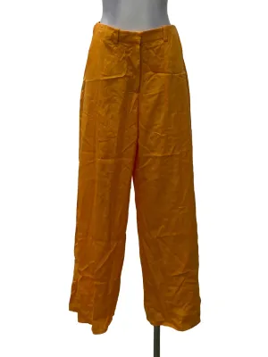 Bright Orange Straight Pants