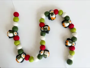 Bright Penguin Garland