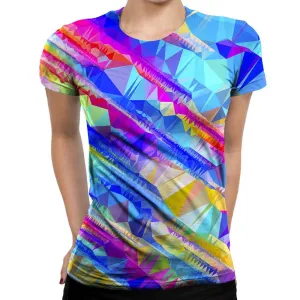 Bright Shapes Womens T-Shirt