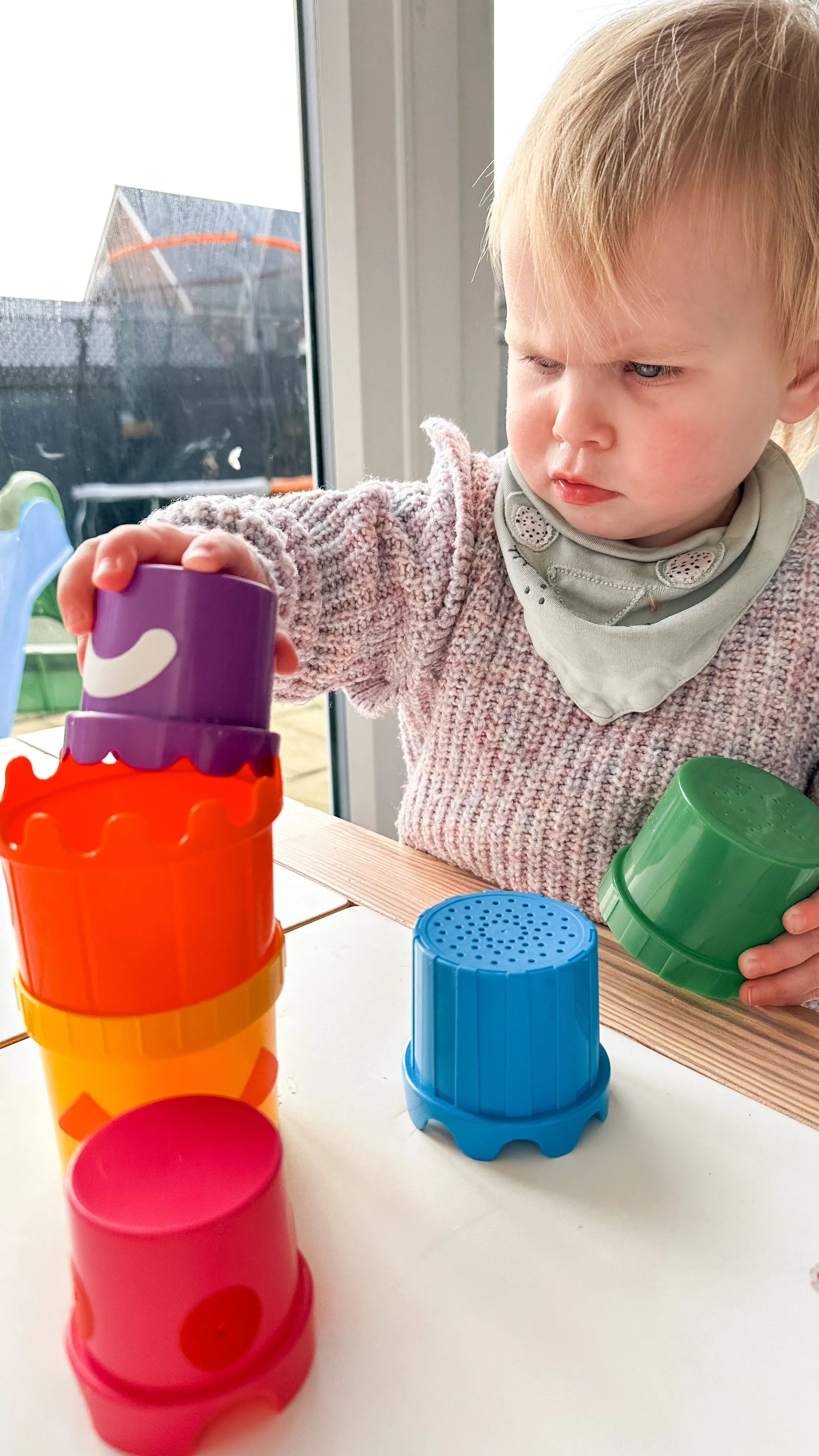 Bright Stacking Cups
