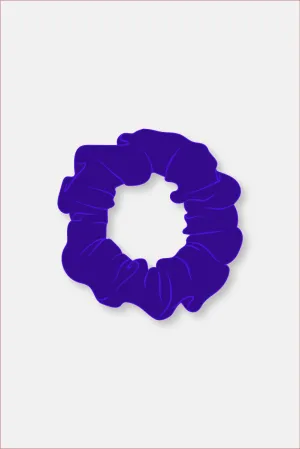 Bright Violet Matt Scrunchie