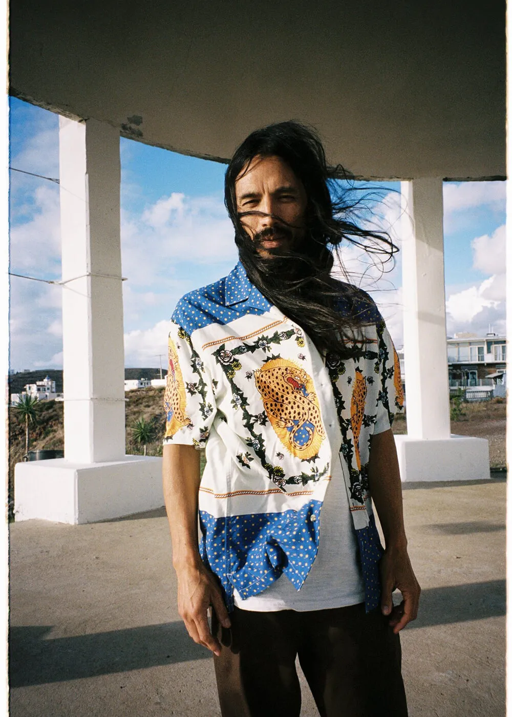 Brixton Men Bunker Reserva Fiesta Mexico City Jaguar Shirt