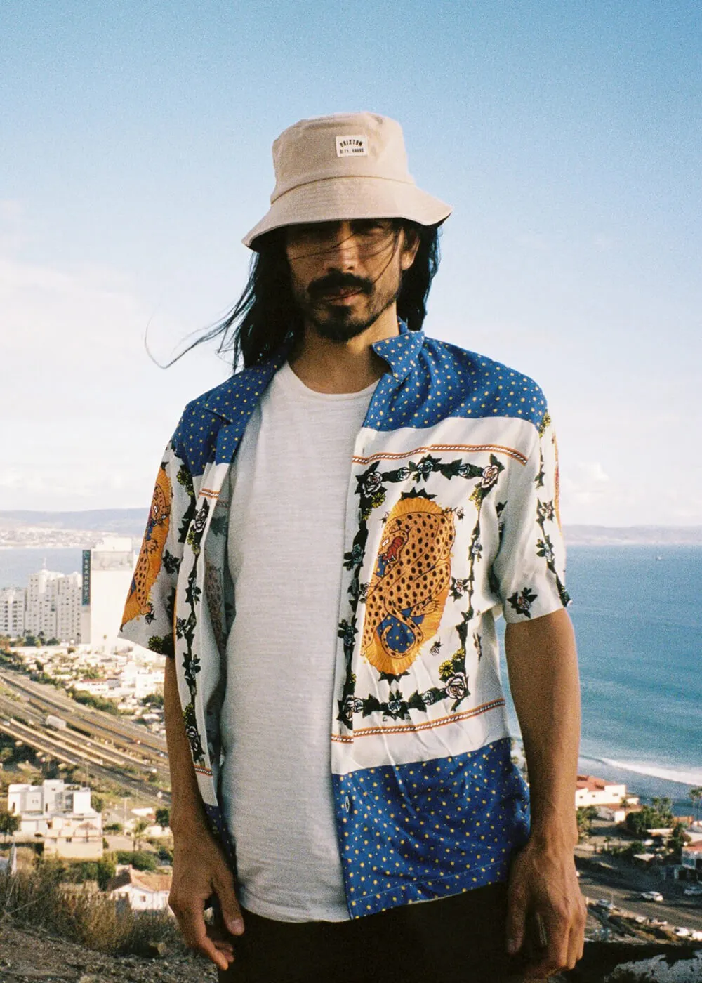 Brixton Men Bunker Reserva Fiesta Mexico City Jaguar Shirt