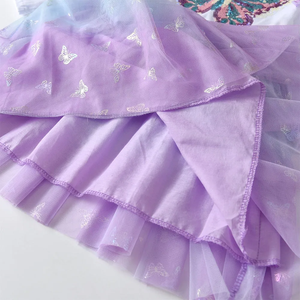 Butterfly Sequins Dress