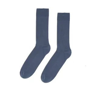 Calcetín Colorful Standard Clásico Orgánico - Petrol Blue