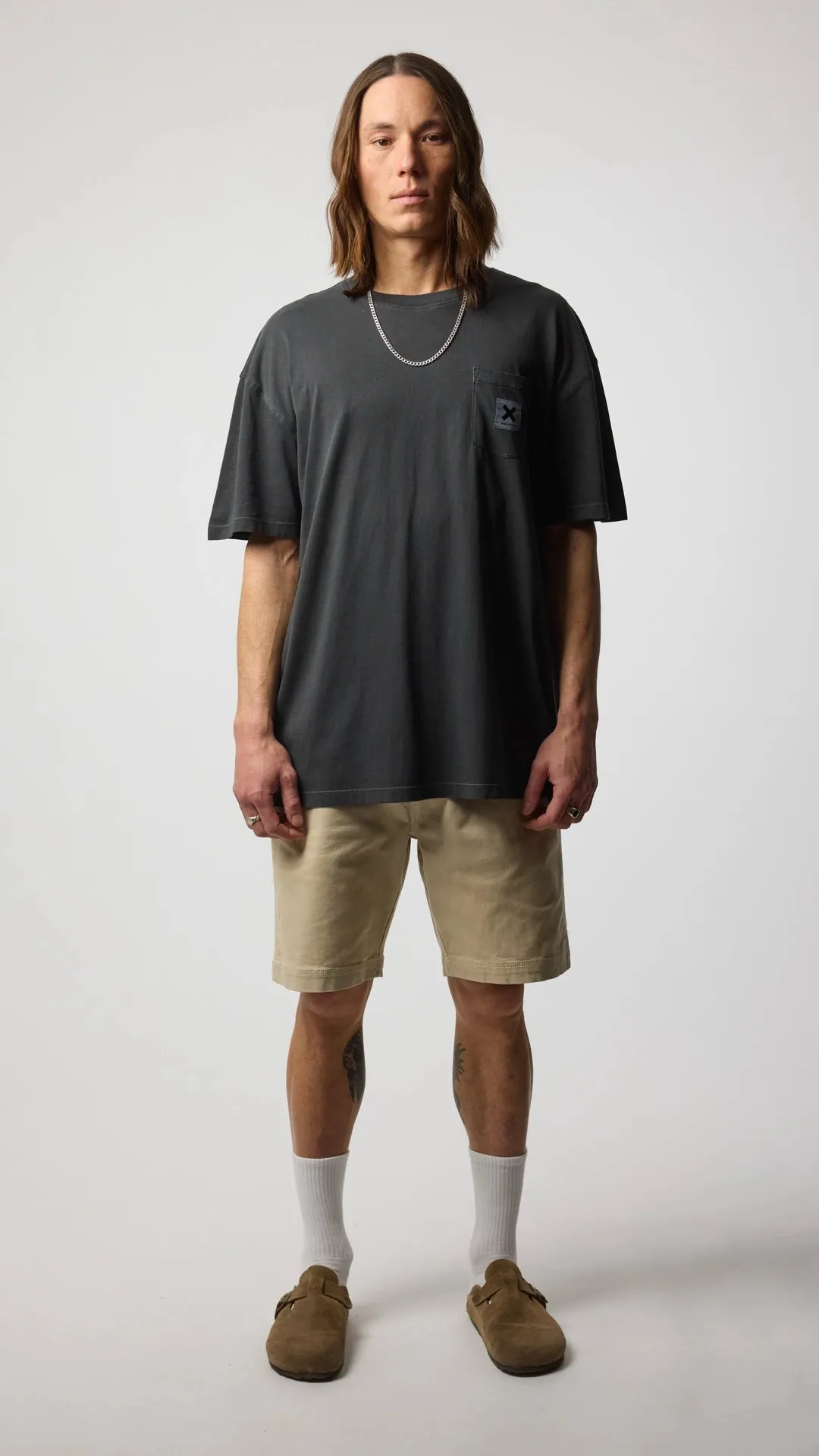 CAMISETA ICONIC ANTRACITA