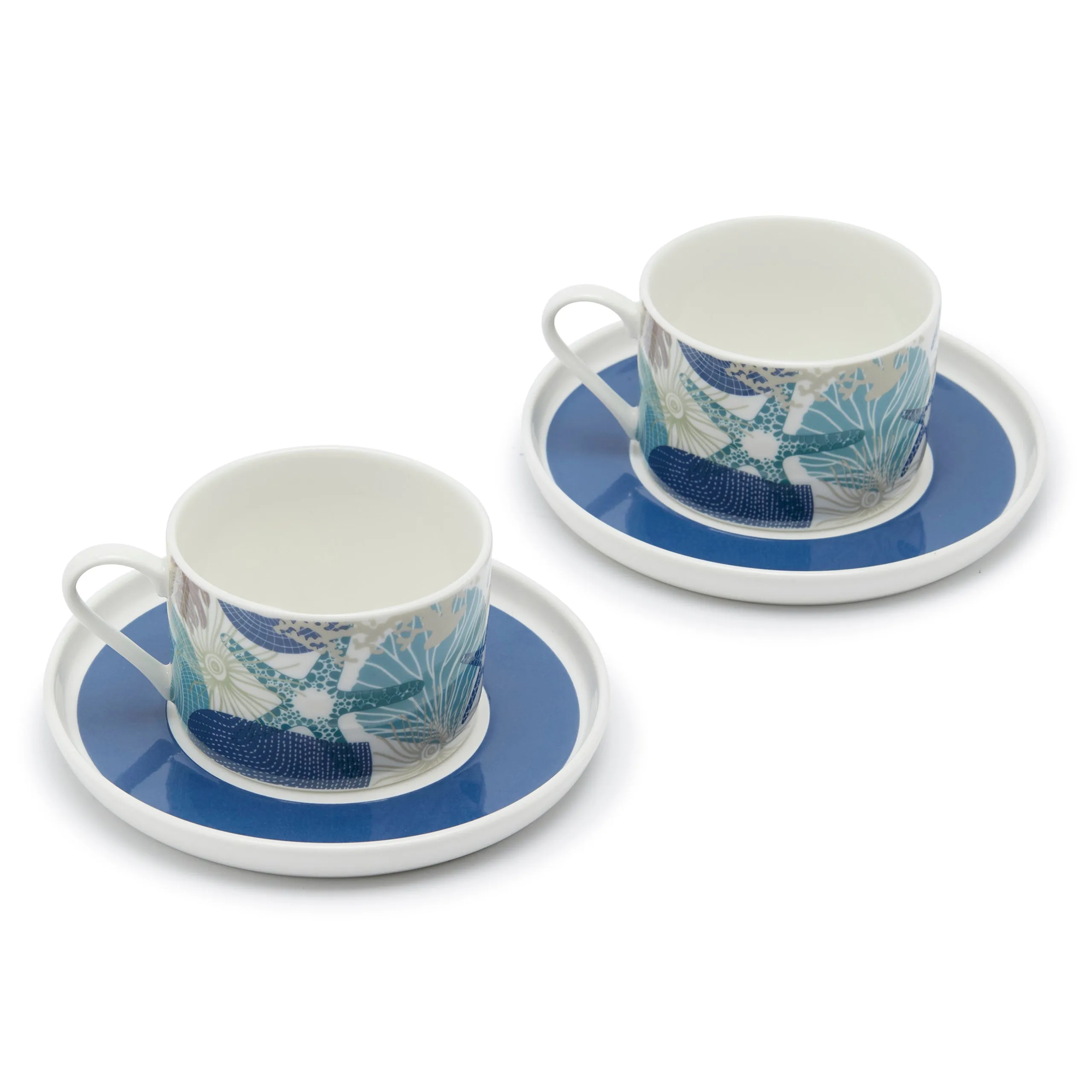 CASABLANCA TEA CUP & SAUCER SET ( MULTI)