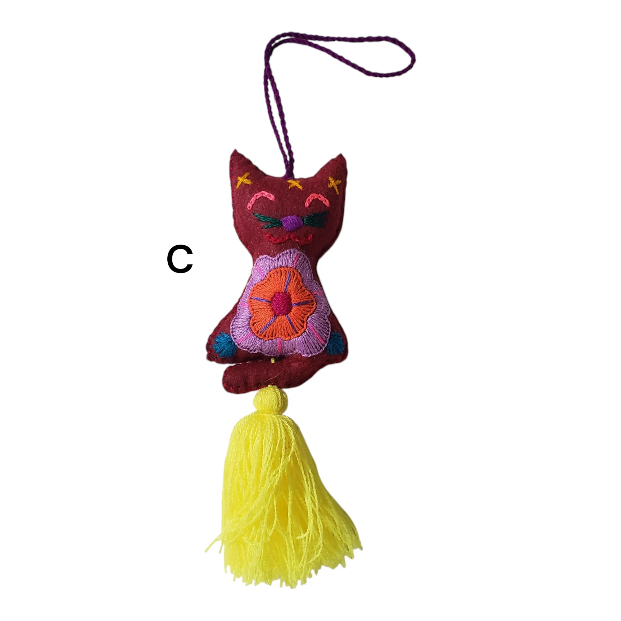 Cat Christmas Ornament