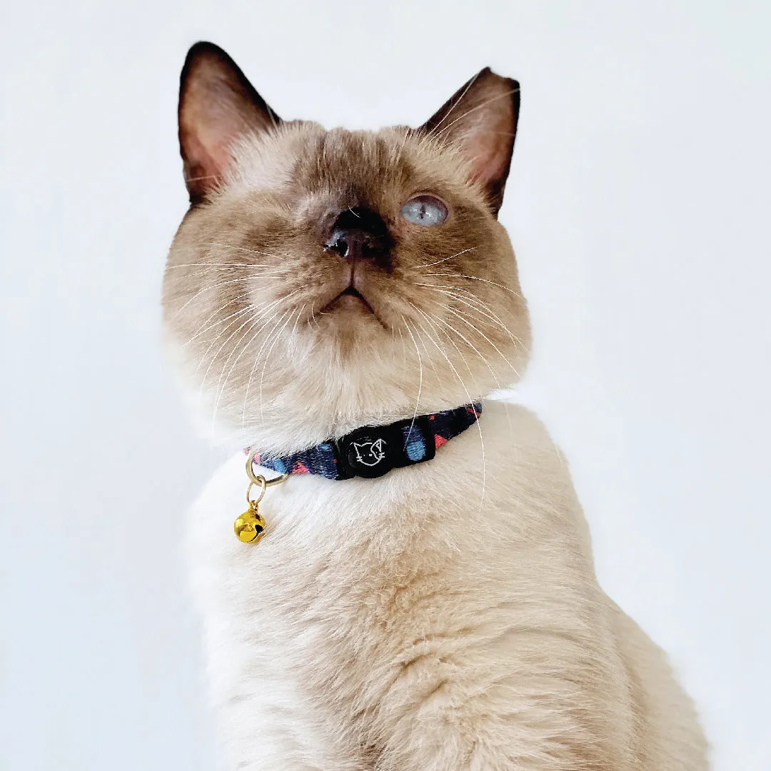 Cat Collar in Playful Polly