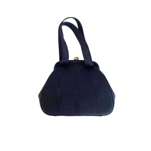 Chanel Navy Mini Top Lock Bag