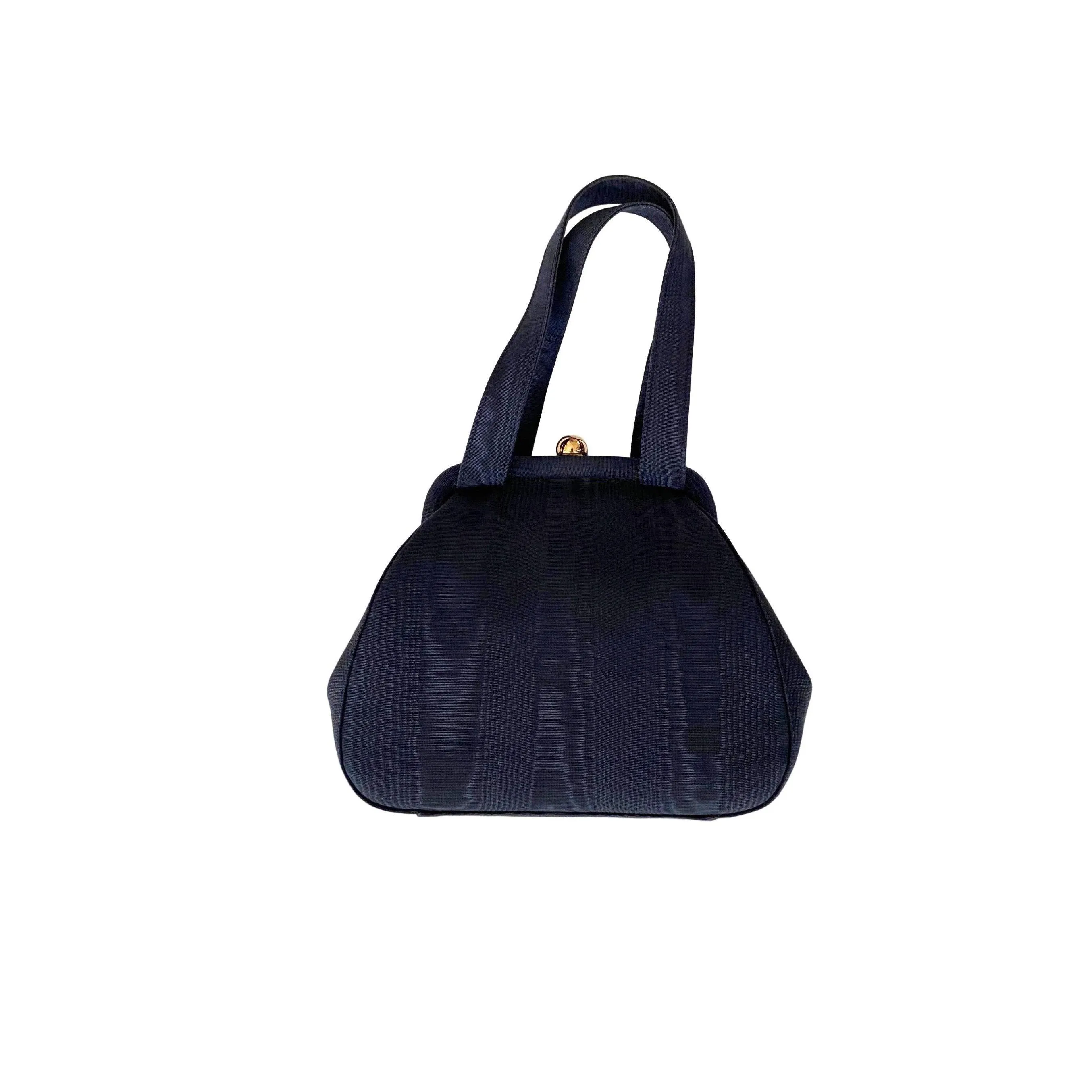 Chanel Navy Mini Top Lock Bag
