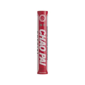 Chao Pai Red Excellent Grade Feather Shuttlecocks