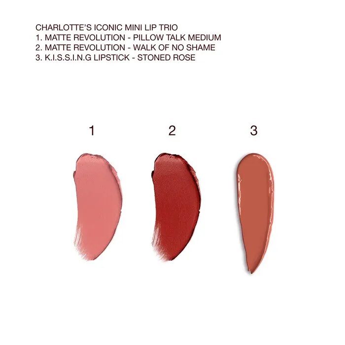 Charlotte Tilbury | Iconic Mini Lip Trio