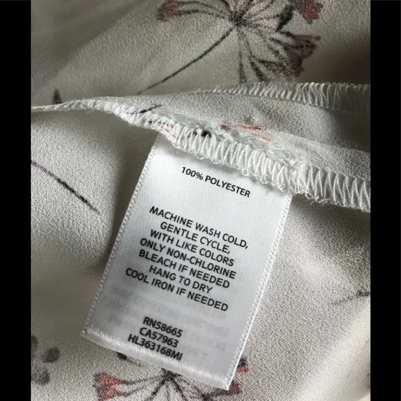 Chelsea28 Floral print topper ivory open front XS