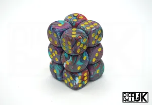 Chessex Festive | 12x16mm D6 | Mosaic