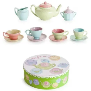 Child’s  Colorful Tea Set