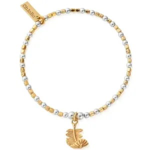 ChloBo Curved Feather Bracelet - Two Tone