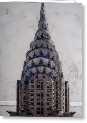 Chrysler Building - Greeting Card