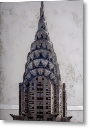 Chrysler Building - Metal Print