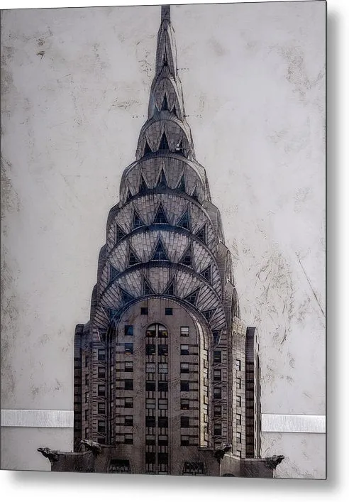 Chrysler Building - Metal Print