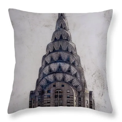 Chrysler Building - Throw Pillow