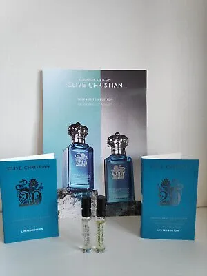 Clive Christian 20th Anniversary Feminine Limited Edition 2 ML official perfume Sample Cologne perfume tester