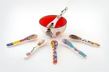 Colorful Ceramic Spoons